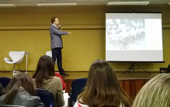 Funcional mostra realidade do mercado a estudantes de Design de Interior, em Curitiba